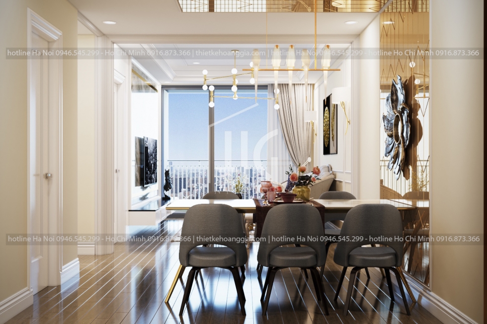 Thiết kế nội thất chung cư cao cấp - Anh Chung 5